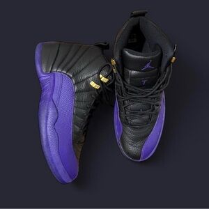 Air Jordan 12 Retro Men’s Field Purple High-Top Sneakers